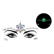 Face Jewels Glow in the Dark Alva