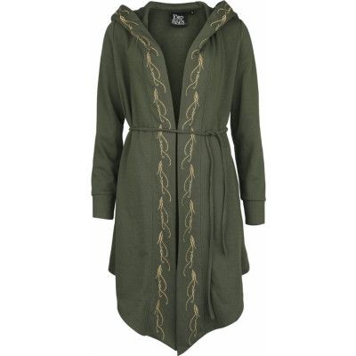 Sagan om Ringen Cardigan - Elven - S XXL - för Dam - grön