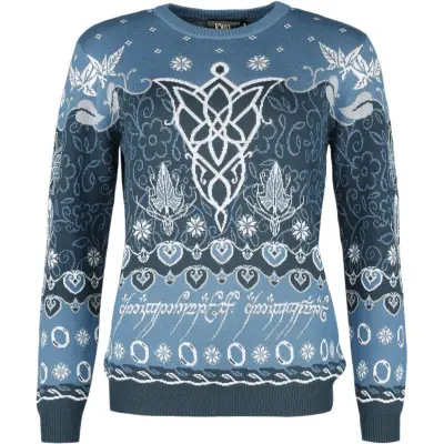 Sagan om Ringen Christmas jumper - Evenstar - S XXL - för Dam - flerfärgad
