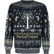 Sagan om Ringen Christmas jumper - Tree Of Gondor - M XL - för Herr - flerfärgad