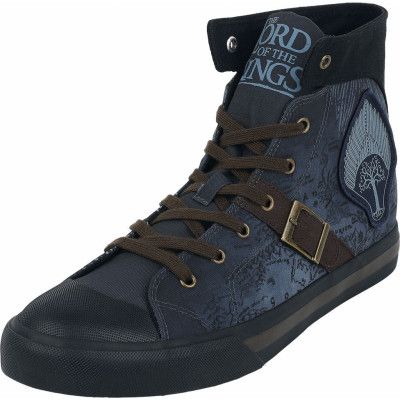 Sagan om Ringen Höga sneakers - Rohan Gondor Map - EU37 EU39 - för  blå