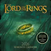 Sagan om Ringen Kalender - Wandkalender 2026 - för flerfärgad
