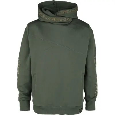 Sagan om Ringen Luvtröja - Dunedain - S 3XL - för Herr - mörkgrön