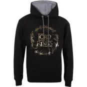 Sagan om Ringen Luvtröja - Logo - S XL - för Herr - flerfärgad