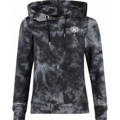 Sagan om Ringen Luvtröja - Map - S XL - för Dam - svart