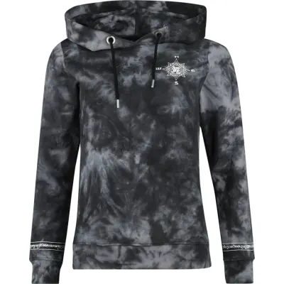 Sagan om Ringen Luvtröja - Map - S XL - för Dam - svart