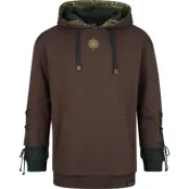 Sagan om Ringen Luvtröja - Kapuzenpullover Rohirrim - Oversize - L XXL - för Herr - brun