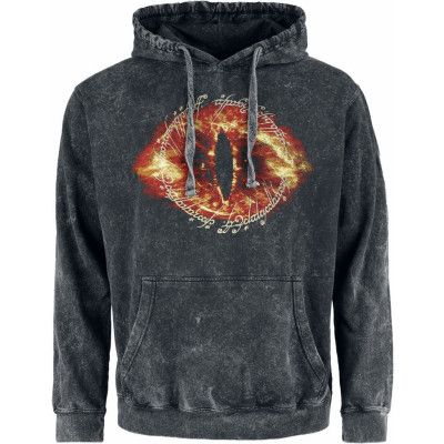 Sagan om Ringen Luvtröja - Sauron - Eye Of Fire - M L - för Herr - flerfärgad