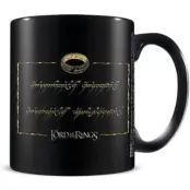 Sagan om Ringen Mugg - One Ring - för svart/guld