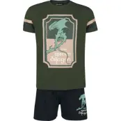 Sagan om Ringen Pyjamas - The Green Dragon - S XXL - för Herr - flerfärgad