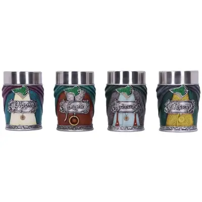 Sagan om Ringen Snapsglas-set - Nemesis Now - Hobbits - för None -