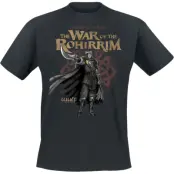 Sagan om Ringen T-shirt - Die Schlacht der Rohirrim - Wulf - S 5XL - för Herr - svart