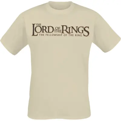 Sagan om Ringen T-shirt - Map - Oversize - S XXL - för Herr - sand