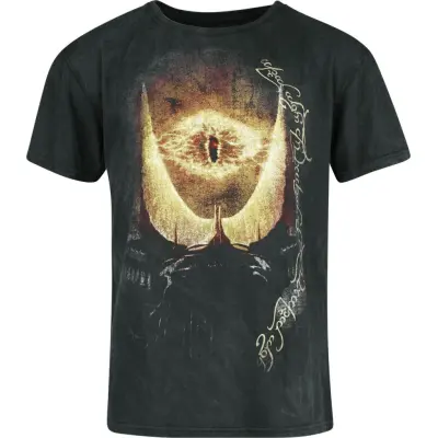 Sagan om Ringen T-shirt - Mordor - Ring - S XXL - för Herr - svart