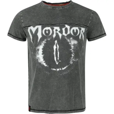 Sagan om Ringen T-shirt - Mordor - S M - för Herr - skiffer