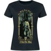 Sagan om Ringen T-shirt - Éowyn: I am no Man - S 5XL - för Dam - svart