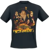 Sagan om Ringen T-shirt - Poster - S 5XL - för Herr - svart