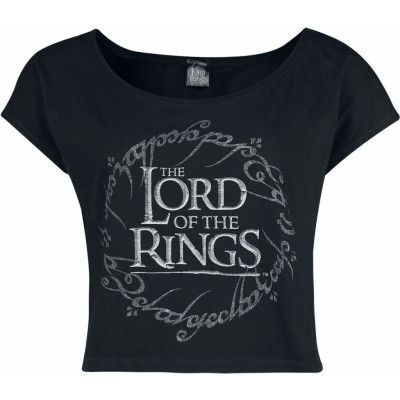 Sagan om Ringen T-shirt - Ring - L XXL - för Dam - svart