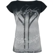 Sagan om Ringen T-shirt - Ring Speech - S XL - för Dam - grå