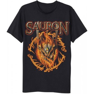 Sagan om Ringen T-shirt - Sauron - S XXL - för Herr - svart
