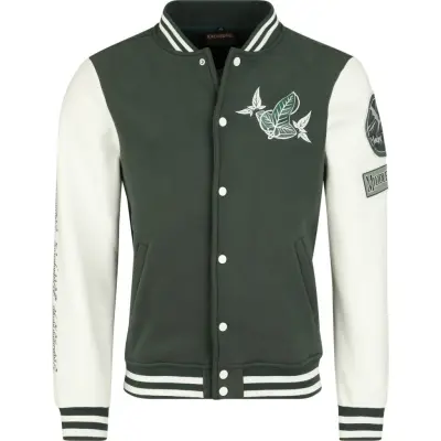Sagan om Ringen Varsity-jacka - Tree Of Gondor - S 4XL - för Herr - flerfärgad